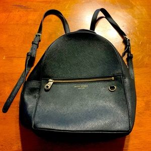 Henri Bendel small black backpack